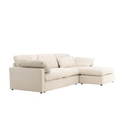 Amalfi Hjre/Venstre Chaiselong Sofa - Beige