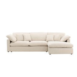 Amalfi Hjre/Venstre Chaiselong Sofa - Beige