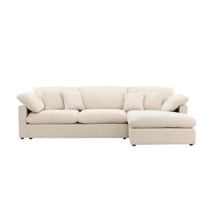 Amalfi Hjre/Venstre Chaiselong Sofa - Beige