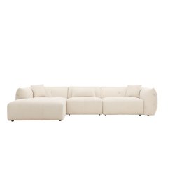 Positano Venstre Chaiselong Sofa - Beige