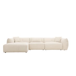 Positano Venstre Chaiselong Sofa - Beige