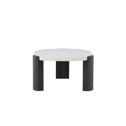 Kres Sofabord 125 x 70,5 Beige &amp; Sort