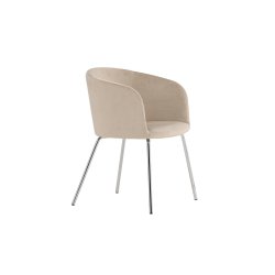 Berit Spisebordsstol Beige