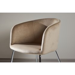 Berit Spisebordsstol Beige