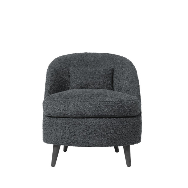 Charcoal Lounge Chair 