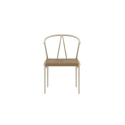 ALFONS Spisebordsstole Beige