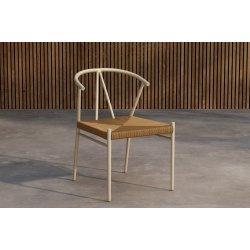 ALFONS Spisebordsstole Beige