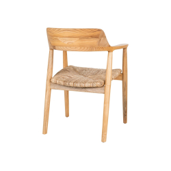 Suni Spisebordsstol i Natur Tr 2 STK (FORUDBESTILLING)