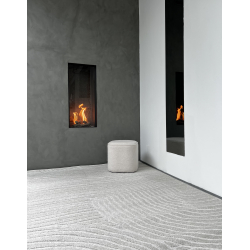 Gulvtppe Vince  i Beige/Hvid - 340x240 cm 