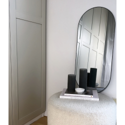 Jersey Spejl Oval 35x80 cm 