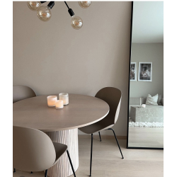 Bianca Spisebord 110 Hvidkalket