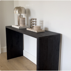 Leknes Konsol i Mocka 120x40x75 cm