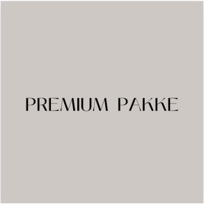 Premium Pakke - PDF med farveforslag, mbelplacering og shopping links  (2-4 rum)