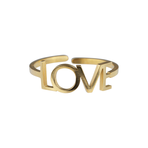 "LOVE" Ring - GOLD 
