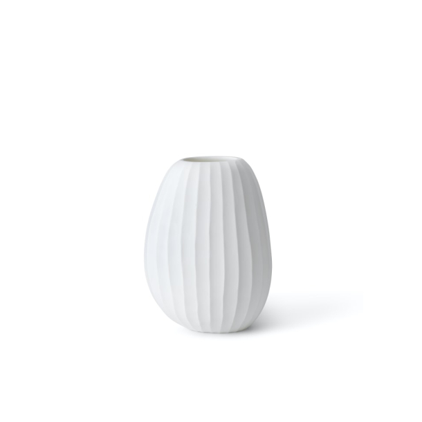 Organic Vase 26cm - Hvid