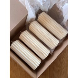 Kalenderlys | Lys beige 