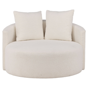 Kelso Teddy Loungestol - Hvid 